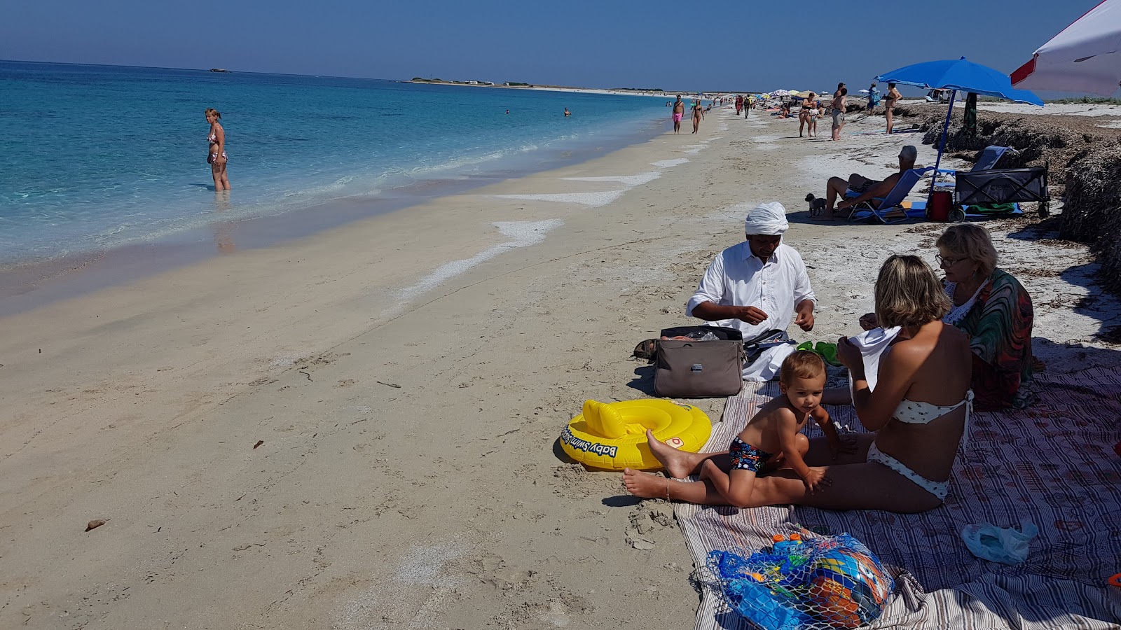 Foto van Mari Ermi Strand met gemiddeld niveau van netheid