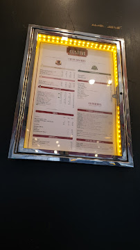 Café Gustave à Paris menu