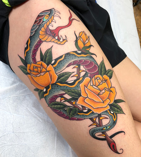 Tattoo Shop «12 Volt Tattoo Chico», reviews and photos, 194 E 8th St, Chico, CA 95928, USA