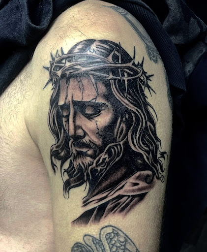 Explore simple mountain tattoo ideas, creative tattoo ideas in Peru, available at Fade To Black Tattoo Studio