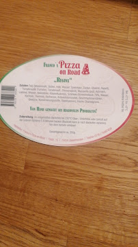 Traiteur Francos.Pizza on road à Zaisenhausen (la carte)