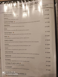 Al Pomodoro - Restaurant Italien à Lille menu