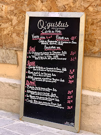 Menu / carte de O'Gustus à Aix-en-Provence