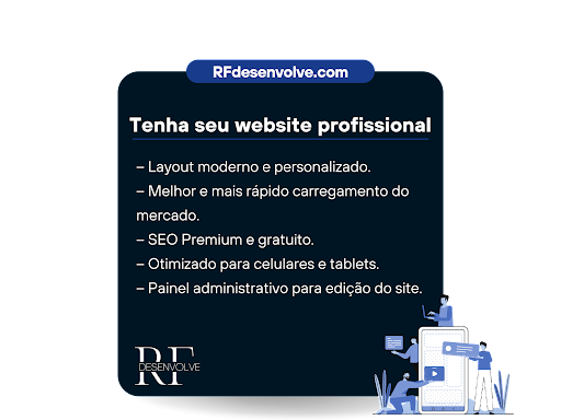 Logo da empresa - RF Desenvolve