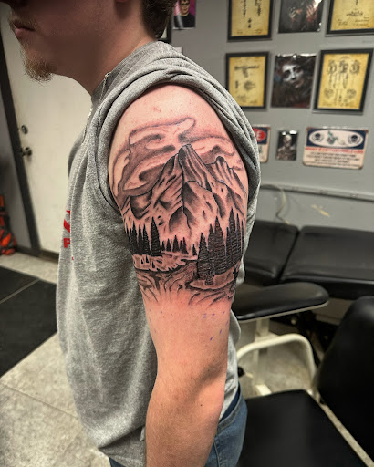 Explore baseball tattoo ideas for guys, creative tattoo ideas in Hudson Falls, available at ALTERED ADDICTION TATTOOS