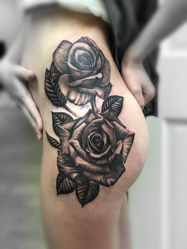 Explore mid arm tattoo ideas, creative tattoo ideas in Providence, available at Body Canvas PVD Custom TATTOO Shop