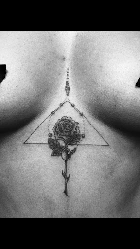 Explore smile tattoo ideas, creative tattoo ideas in San Angelo, available at Good Vibes Only Tattoo Studio