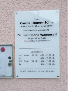 Praxis Carola Thumm-Söhle: Frau Dipl.-Med. Ursula Müller Schnellerstraße 110, 12439 Berlin, Deutschland