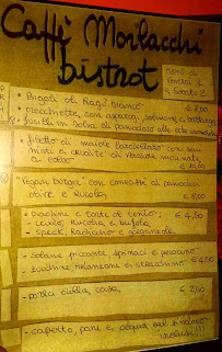 Caffè Morlacchi à Perugia menu