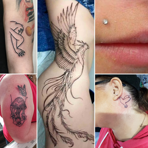 Explore depeche mode tattoo ideas, creative tattoo ideas in Elko, available at Custom Tattoos and Body Piercing Studio