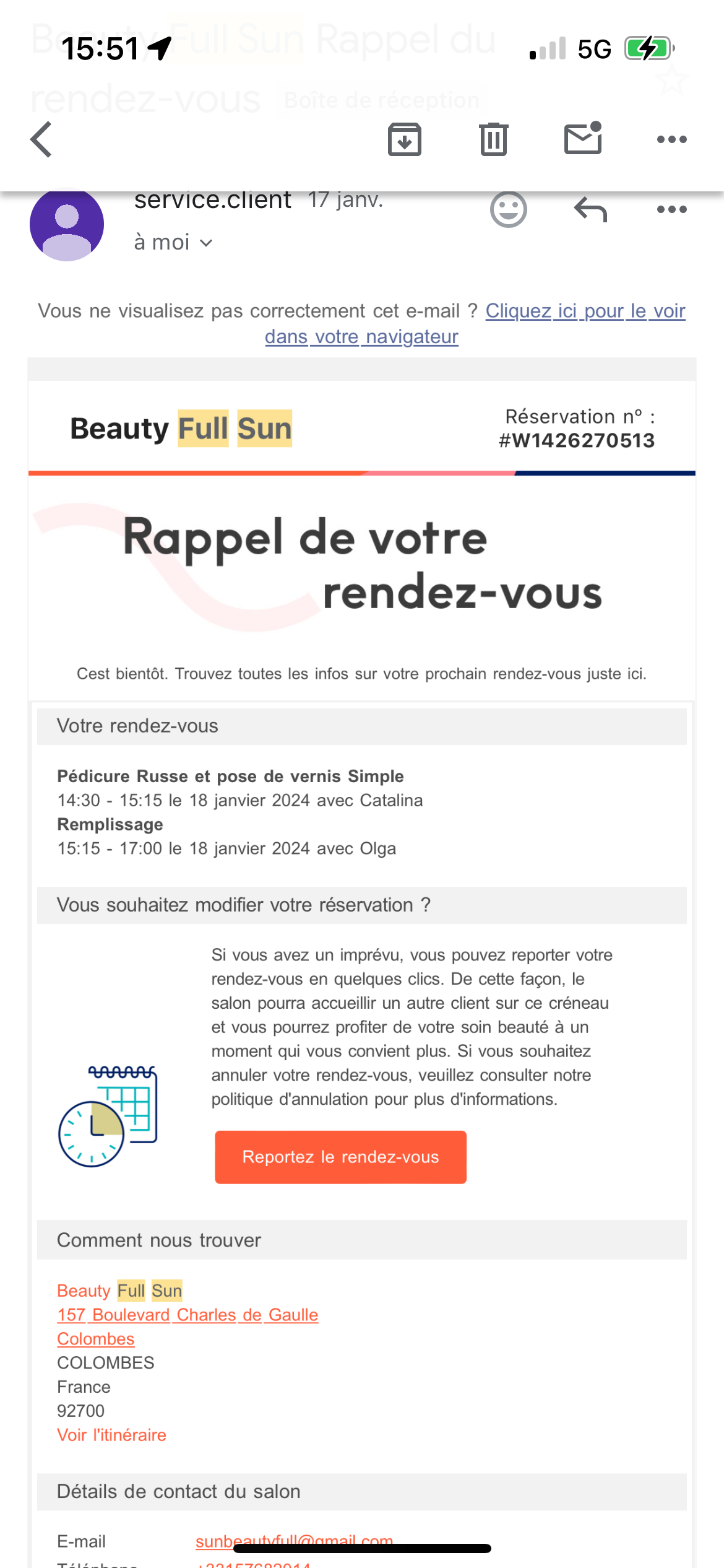 Photo n° 1 de l'avis de Nezha.a fait le 05/02/2024 à 19:44