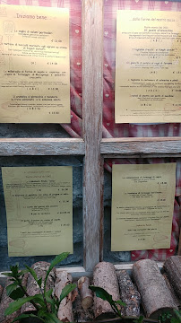 Menu du Z'makana Stubu à Macugnaga