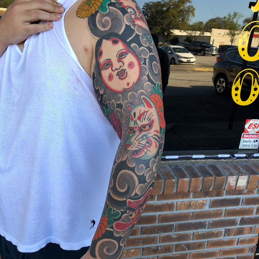 Explore foot tattoos ideas, creative tattoo ideas in Jacksonville, available at Idle Hands Tattoo Co.