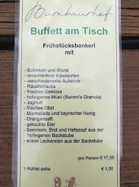 Bumbaurhof Bauernhofcafe à Markt Indersdorf carte