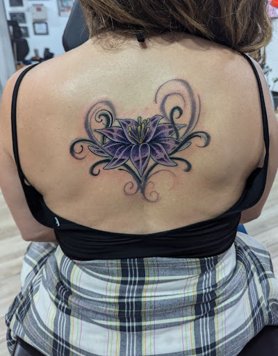 Explore spiritual 444 tattoo ideas, creative tattoo ideas in Palm Desert, available at Picazo Tattoo Studio