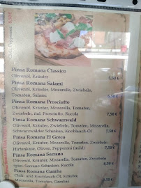 Menu / carte de Restaurant Kupferdachle à Oberstenfeld