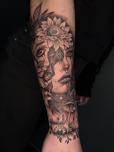 Explore triathlon tattoo ideas, creative tattoo ideas in Woodhaven, available at 94 Ink Tattoos