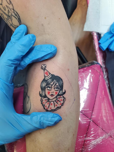 Explore ear tattoos ideas, creative tattoo ideas in Cocoa, available at Rorschach Tattoo Shop and Piercing Studio