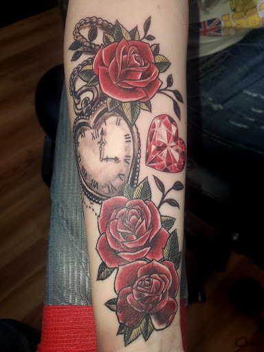 Explore rock tattoo ideas, creative tattoo ideas in Waxahachie, available at ExclusivE Tattoo and Barber