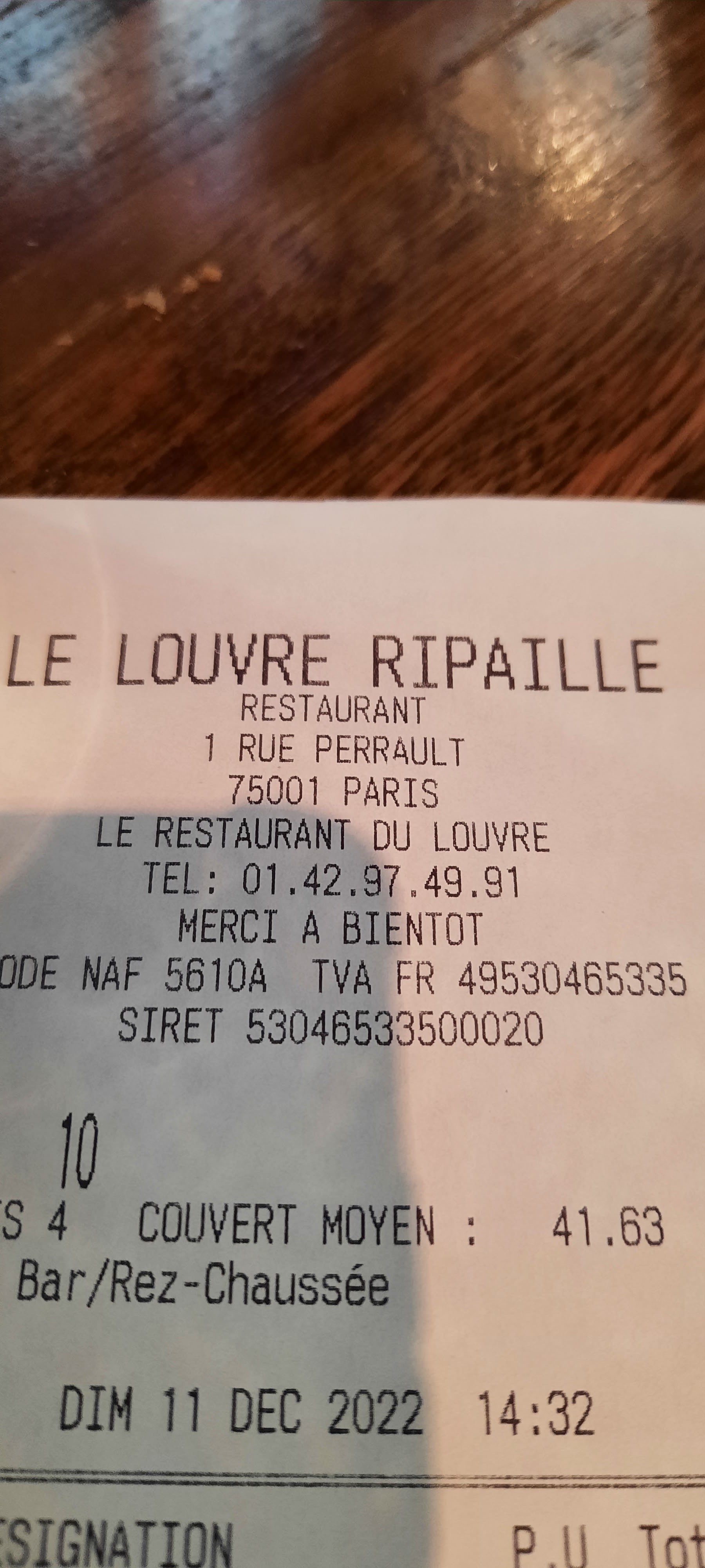 Photo n° 1 de l'avis de sabine. fait le 15/12/2022 à 18:19