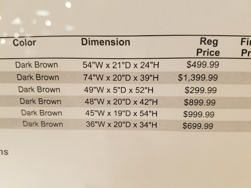 Furniture Store «Ashley HomeStore», reviews and photos, 5458 New Hope Commons Dr, Durham, NC 27707, USA