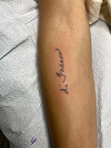 Explore tattoo ideas for girlfriends name, creative tattoo ideas in Charleston, available at The Edge Tattoo Studio