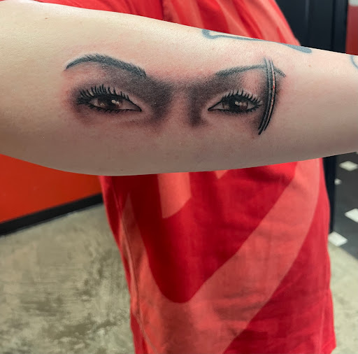 Explore halloween theme tattoo ideas, creative tattoo ideas in Paducah, available at Knuckle Up Tattoo Co.