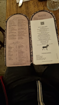 Restaurant Le Tambour à Paris - menu / carte