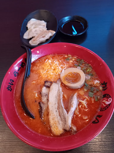 Yellow Ramen Lunch Special with Gyoza
