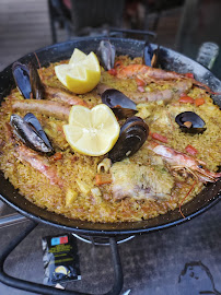 Paella du Restaurant français Le Jardin de Collioure - n°3