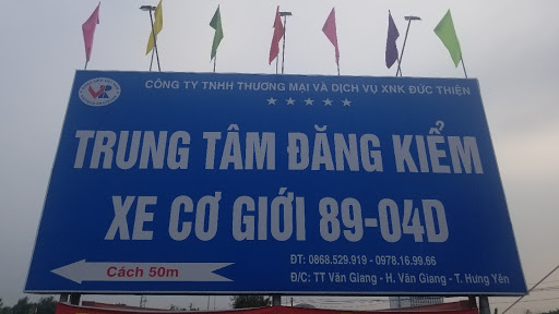 Trung Tâm Đăng Kiểm XCG 89-04D