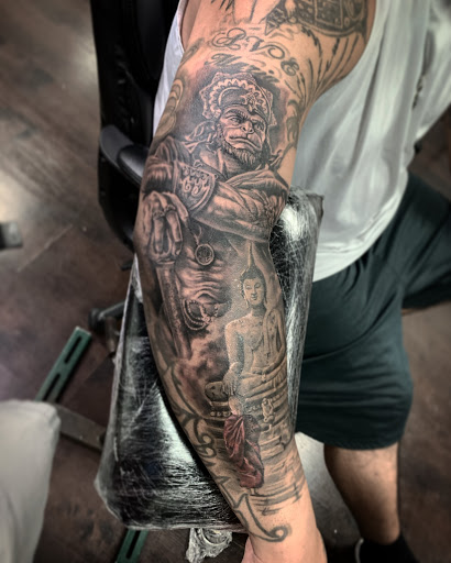 Explore simple one piece tattoo ideas, creative tattoo ideas in Fontana, available at Iconiq Tattoo Studio