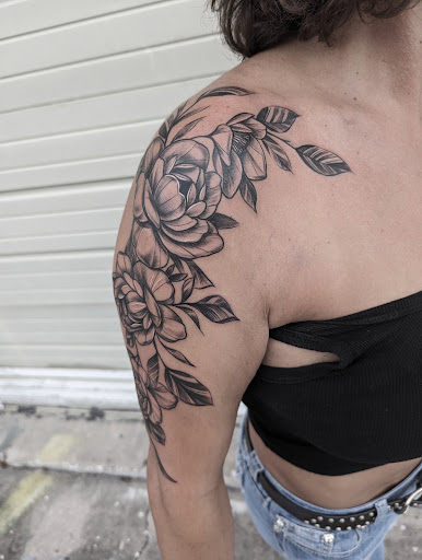 Explore salem tattoo ideas, creative tattoo ideas in Longwood, available at Trinity Tattoo Co Inc