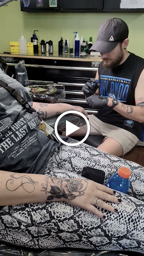 Explore final fantasy 7 tattoo ideas, creative tattoo ideas in Longwood, available at Trinity Tattoo Co Inc