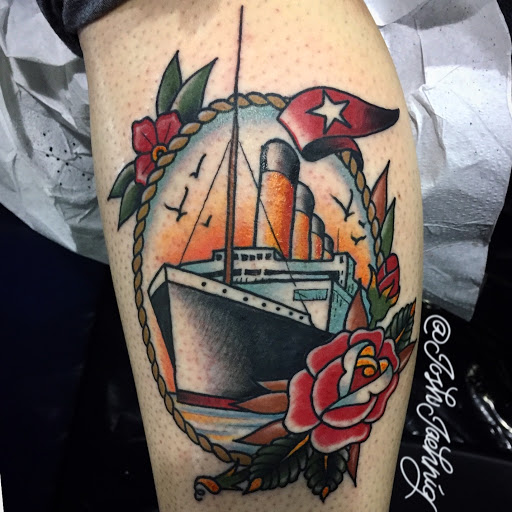 Explore small warrior tattoo ideas, creative tattoo ideas in Houghton, available at Bramble & Stag Tattoo Parlour