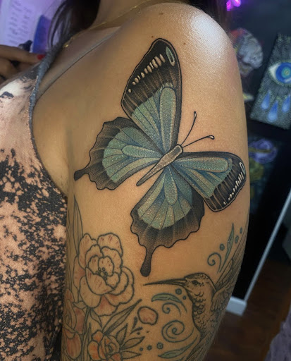 Explore amor fati tattoo ideas, creative tattoo ideas in Red Bank, available at Resilient Visions