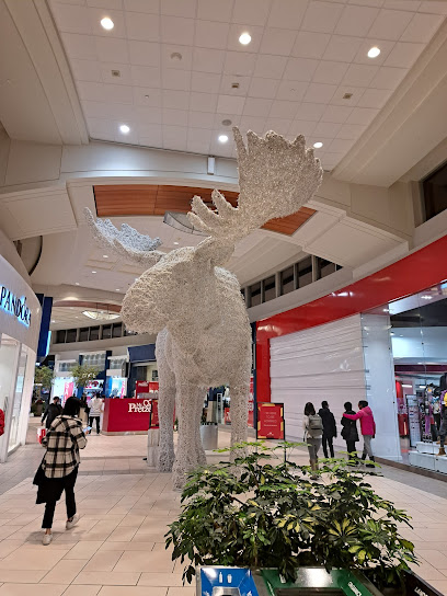 Moose Statue for the Christmas season