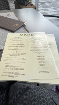 Novella Osteria Toscana à Florence carte