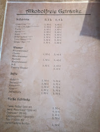 Menu / carte de Restaurant Treppchen à Dresden