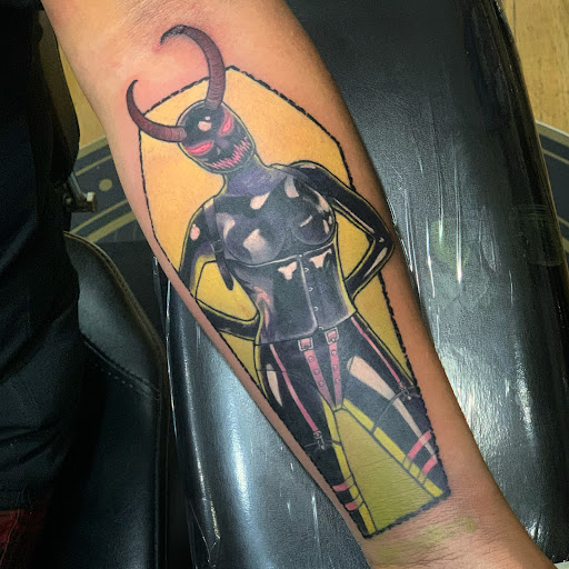 Explore psychological tattoo ideas, creative tattoo ideas in Albuquerque, available at Blacklist Tattoo Parlour Tattoo Shop in Albuquerque