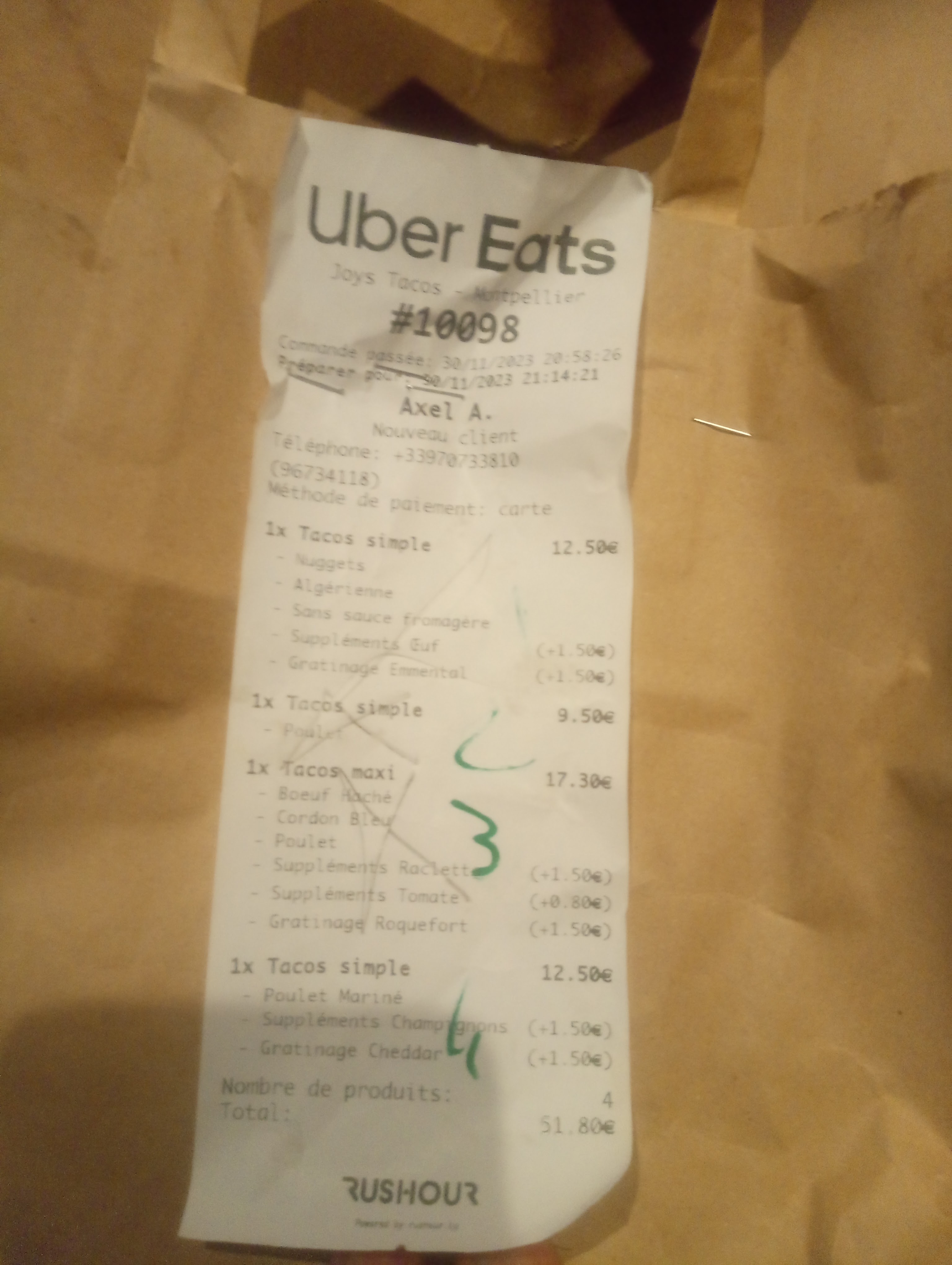 Photo n° 1 de l'avis de Tagada.a fait le 30/11/2023 à 21:28