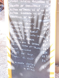 Menu du Restaurant Un Coin de ... à Sanary-sur-Mer