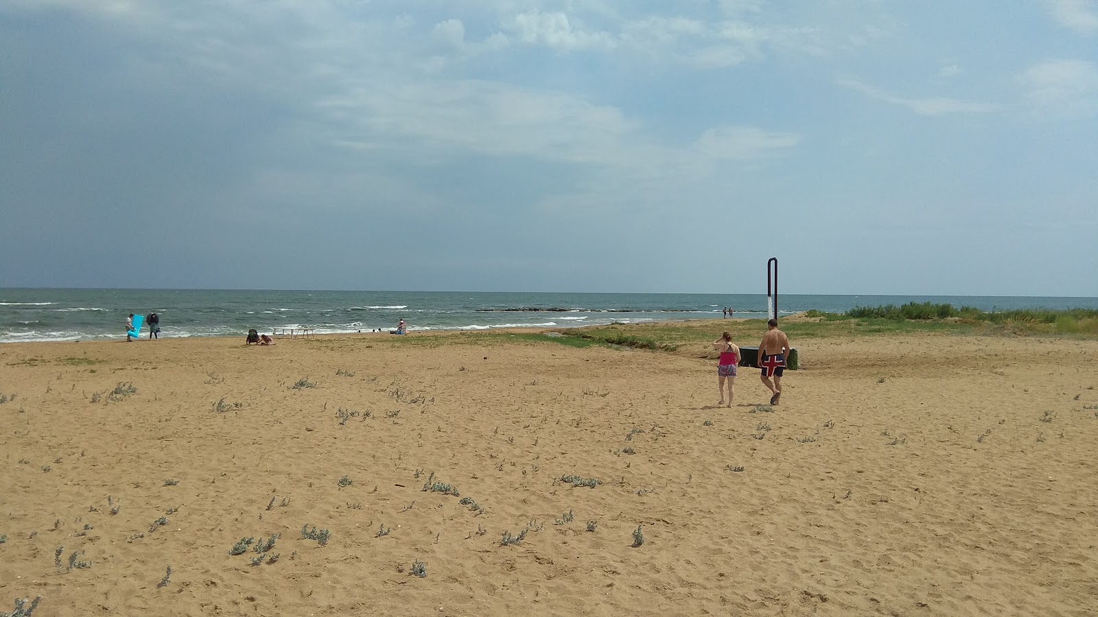 Fotografija Impul's Plazh z turkizna čista voda površino