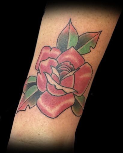 Explore forearm tattoo filler ideas, creative tattoo ideas in Buford, available at Norsk Studios Tattoos & Piercings