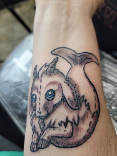Explore cover up neck tattoo ideas, creative tattoo ideas in Amarillo, available at Music Box Body Art Studio