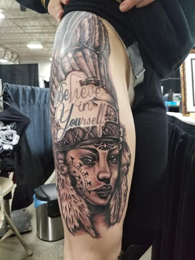 Explore caterpillar tattoo ideas, creative tattoo ideas in Oxford, available at Victorian Ink