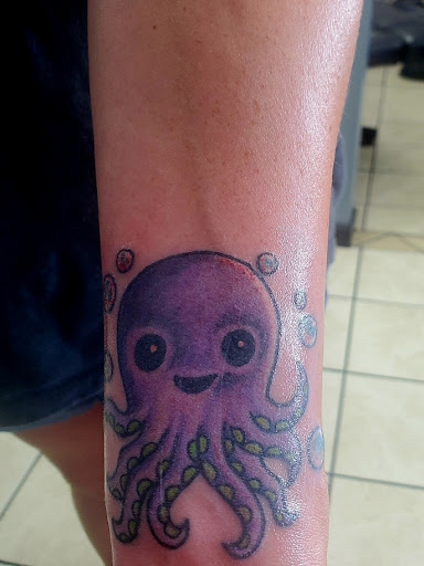 Explore outdoorsman tattoo ideas, creative tattoo ideas in Myrtle Beach, available at Aces High Tattoo