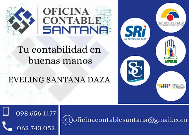 Opiniones de OFICINA CONTABLE SANTANA en Rosa Zarate - Oficina de empresa