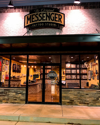 Explore manchester united tattoo ideas, creative tattoo ideas in Senoia, available at Messenger Tattoo Studio