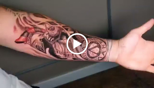 Explore beauty tattoo ideas, creative tattoo ideas in Roanoke, available at Saint Cecilias Art Studio